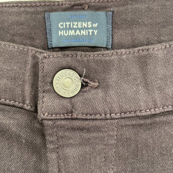 Citizens of Humanity Jeans Men 36 Purple Gage Classic Straight Denim Stretch - Picture 5 of 10